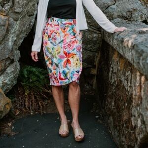 RipSkirt Hawaii Wrap Skirt Length‎ 3 Wildflower Watercolor Beach Cover Up